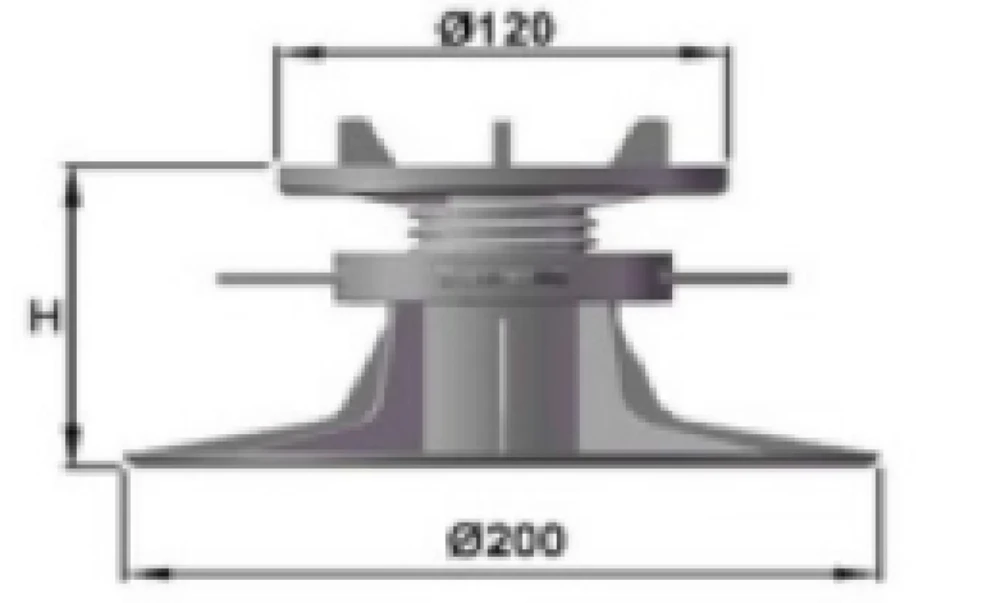 Driedelig regelbare tegel- en balkdragers