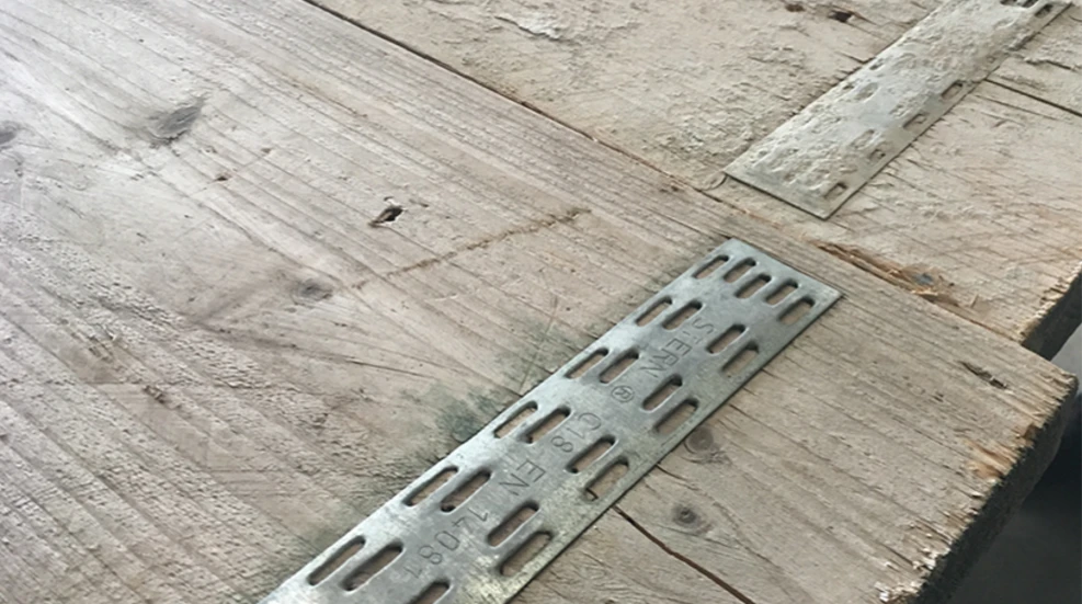 Gebruikt Steigerhout brut